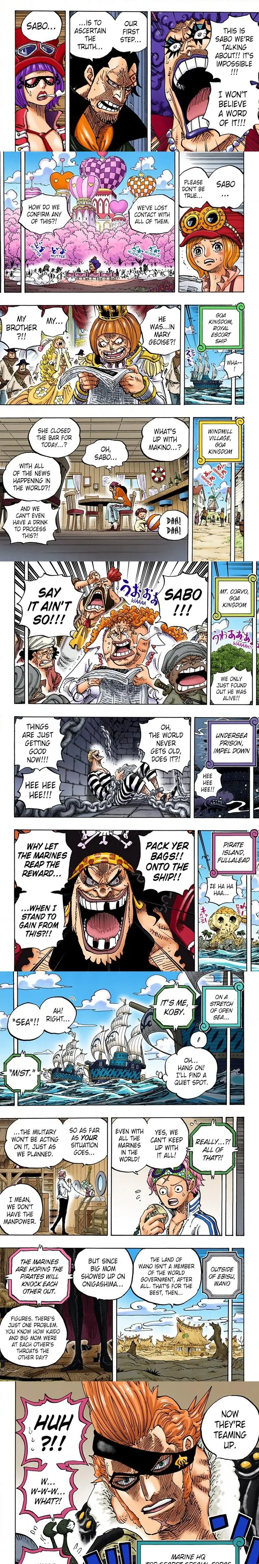 One Piece Digital Colored Chapter 956 image 3